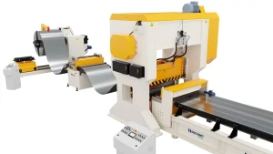 Sacform Sheet Metal Perforating Line 1200 mm Punching + Bending Machine