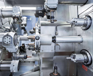Schütte SC9-46 CNC Multi-Spindle Lathe  ø46 mm round bar capacity – Year 2013