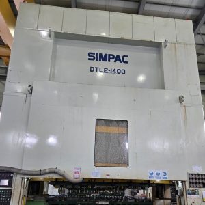 SIMPAC DTL2-1400-03 Straight Side Mechanical Press Capacity 1400 Ton - Year 2012