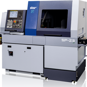 Star Micronics SP-23 CNC Sliding Head Swiss Type Lathe with FMB Turbo 3-38 Magazine Bar Feeder - Year 2024