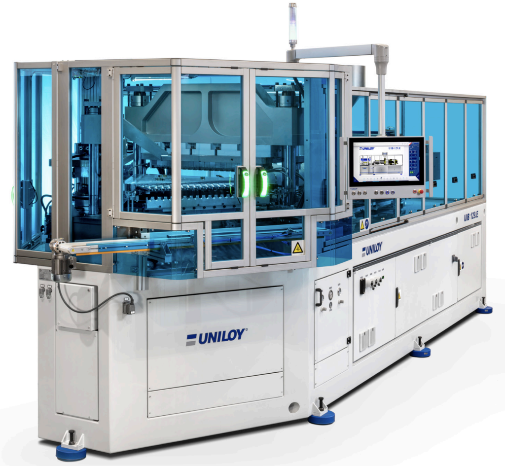 Available now : used Uniloy UIB 189-3 Injection Blow Mold Machine – Year 2016 made in Italy