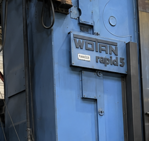 Wotan Rapid 5 CNC 5-Axis Floor Type Horizontal Boring Machine 19 Meters – Year 1999