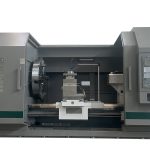 For Sale : Dandong HUAJUN Machine Tool CAK61125B CNC Flat Bed Lathe Chuck 40 inch – Year 2023 made in China