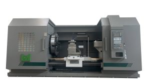 Dandong HUAJUN Machine Tool CAK61125B CNC Flat Bed Lathe Chuck 40 inch – Year 2023
