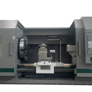Dandong HUAJUN Machine Tool CAK61125B CNC Flat Bed Lathe Chuck 40 inch - Year 2023