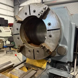 GEMINIS Republic Lagun GE-1000 Hollow Spindle Lathe Chuck 35 inch Spindle Bore 20 inch - Year 1988