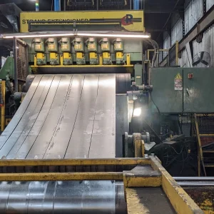 HERR-VOSS CINCINNATI 60 inch Heavy-Duty Coil Slitting Line 50000 lb for Hot Rolled, Cold Rolled Galvanized Steel