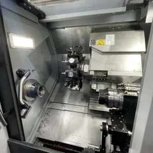 HURCO TMX8MYi CNC Turning Center with LNS Quick Load Servo 80+ Barfeed - Year 2021