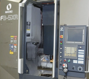 Makino F3-5XR CNC Vertical Machining Center – with Koma Tilting-Rotary Table – Year 2017