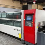 Available now : used Mitsubishi 3015 EX-S CNC CO2 Laser 2700 Watt – Year 2014 made in Japan