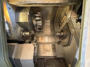 Mori Seiki ZT 1500 YB CNC Turning Center with IEMCA Master 880 MP–E 33 LL Bar Feeder – Year 2005