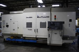 Okuma MACTURN 50 CNC MultiTasking Turn-Mill Center – Year 1999