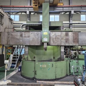 SCHIESS FRORIEP V-308/VTL CNC Vertical Lathe Chuck 110 inch - Rebuilt 2009
