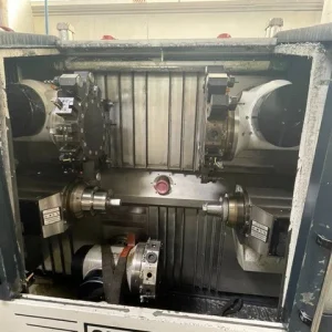 Spinner TD 65 Triplex CNC 3 Turret Twin Spindle Turning Center - Year 2009