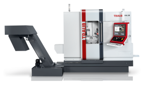 TRAUB TNL20 CNC Turning Center with FMB turbo 3-36 Bar Feeder – Year 2022
