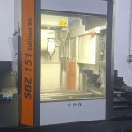 In Stock & Available : used emmegi elumatec SBZ 151 Edition 90 – CNC 5-Axes Machining Center 7.3 Meters for PVC Aluminium Steel machine – Year 2024 made in Italy