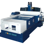 REQUEST MACHINE INSPECTION : used FOUR-STAR FD-1422 CNC Fixed Double Column Machining Center 2.2 Meters – Year 2023 made in Taiwan