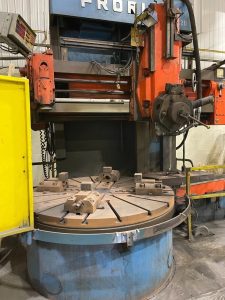 Froriep KE-Super KE16 with Chuck 63 inch Vertical Turret lathe Boring Mill with Sidehead