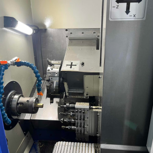 JINFA JCL-42TG CNC Gang Lathe with Bar Feeder - Year 2024