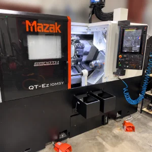 Mazak QT-EZ 10MSY CNC Turning Center with   LNS Quick Load Servo 80+ bar feeder - Year 2024