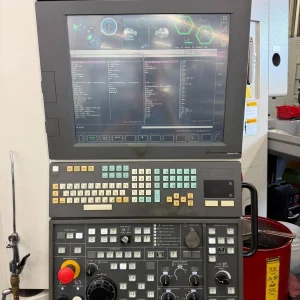 Nakamura WT-300 MMY CNC Double Spindle Twin Turret Y-Axis CNC Turning Center with FMB Turbo 8-80 / 4200 A Bar Feeder - Year 2015