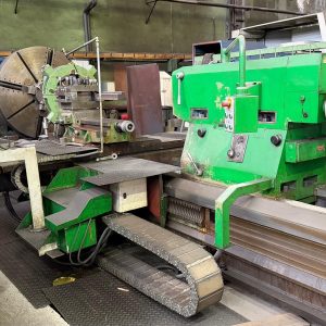 POREBA TCG 160 x 4500 CNC Heavy-Duty Flat Bed Lathe 4.5 Meters - Year 1986