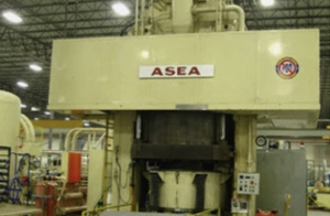 Quintus Technologies AVURE (ASEA) QRL-63 Fluid Cell Forming Deep Drawing Cavity Forming Hydroform Press 6610 Ton