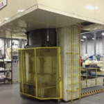 REQUEST MACHINE INSPECTION : used Quintus Technologies AVURE (ASEA) QRL-63 Fluid Cell Forming Deep Drawing Cavity Forming Hydroform Press 6610 Ton