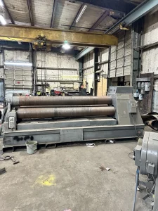 Roundo PS-310 Hydraulic Plate Bending Roll 3 Roll – Year 1989