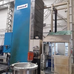 Schiess FB-P 360/1250 CNC Floor-Type Horizontal Boring Mill 12 Meters
