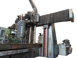 SCHNEIDER JoDHS5 Double Column Bridge Slideway Guideway Surface Grinding Machine 4 Meters – Year 1967