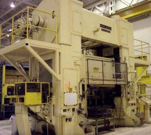 Warco SC2-600-96-48 Mechanical Straight Side Double Crank Press 600 Ton – Year 1981