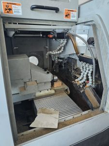 Hanwha XD35J CNC Swiss Lathe Bar Capacity Ø42mm with Bar Feeder – Year 2014