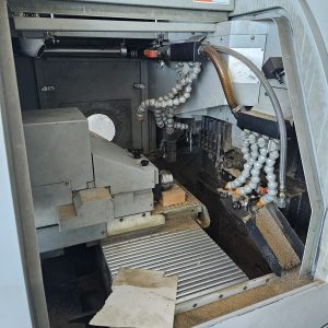 Hanwha XD35J CNC Swiss Lathe Bar Capacity Ø42mm with Bar Feeder - Year 2014