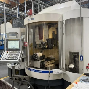 WALTER Helitronic Power F CNC 5-Axis Tool Grinding Machine + Loading Cell + FANUC Robot - Year 2009